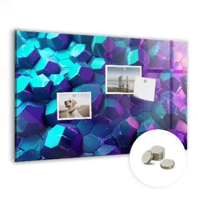 Geometric Figures Magnetic Wall Board
