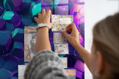 Magnetic wall board Geometric figures