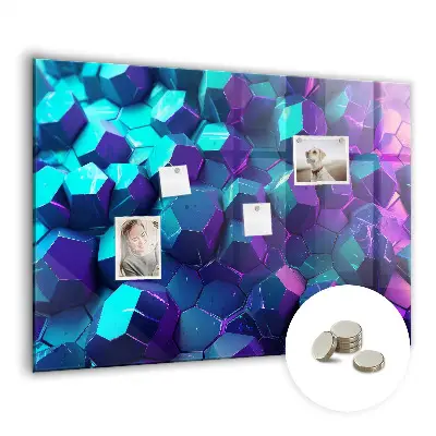 Geometric Figures Magnetic Wall Board