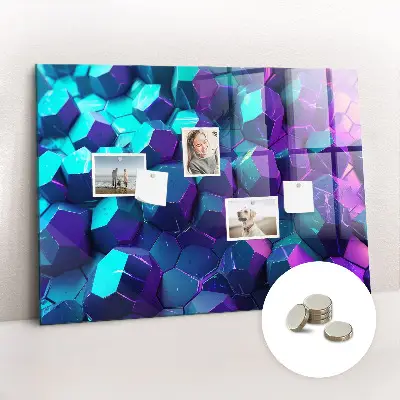 Geometric Figures Magnetic Wall Board