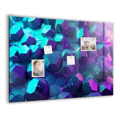 Magnetic wall board Geometric figures