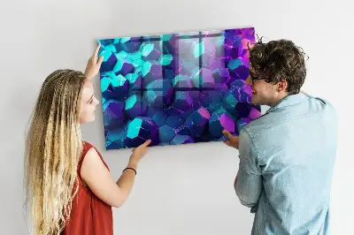 Geometric Figures Magnetic Wall Board
