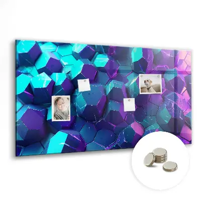 Magnetic wall board Geometric figures