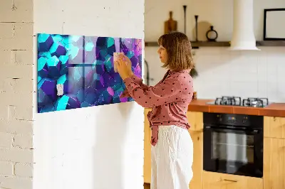 Magnetic wall board Geometric figures
