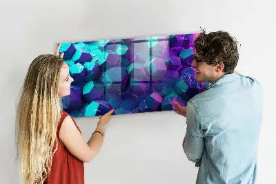 Geometric Figures Magnetic Wall Board