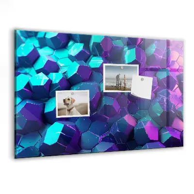 Magnetic wall board Geometric figures