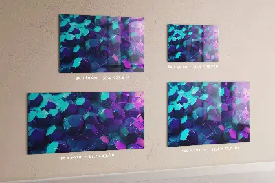 Magnetic wall board Geometric figures