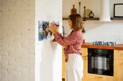 Magnetic Watercolor Map Wall Board