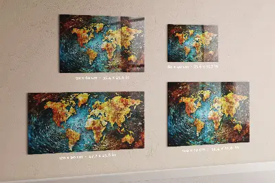 Magnetic wall board A world of chaos