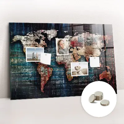 Magnet board Linear map