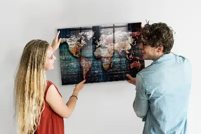 Magnet board Linear map