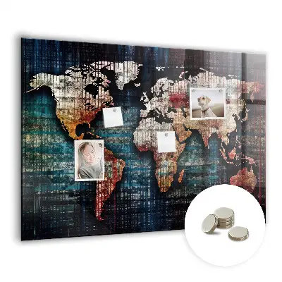 Magnet board Linear map