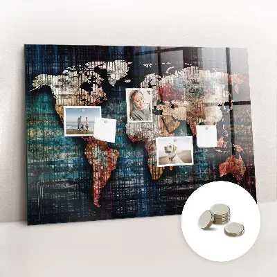 Magnet board Linear map