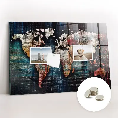 Magnet board Linear map