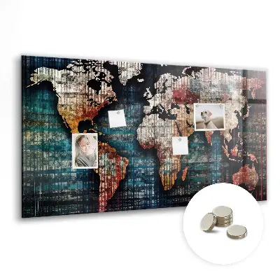 Magnet board Linear map