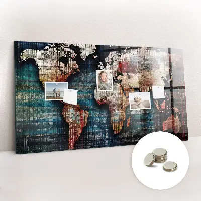 Magnet board Linear map