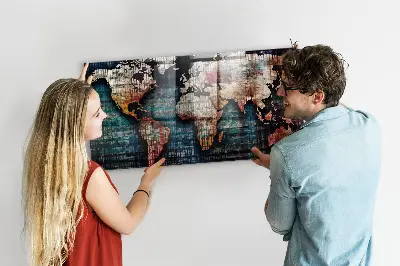 Magnet board Linear map