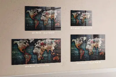 Magnet board Linear map