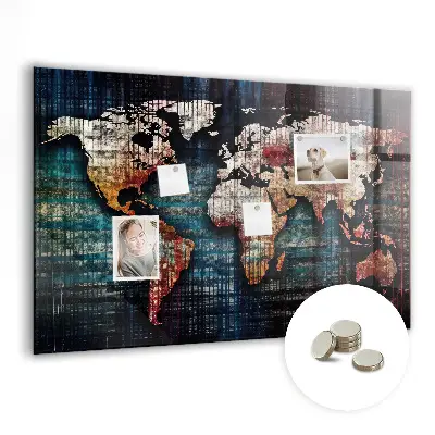 Magnet board Linear map