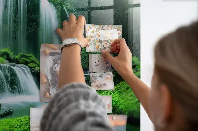 Waterfall Among the Moss Magnetic Board