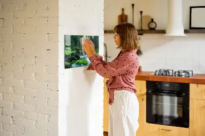 Waterfall Among the Moss Magnetic Board