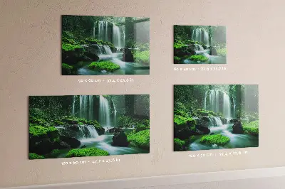 Waterfall Among the Moss Magnetic Board