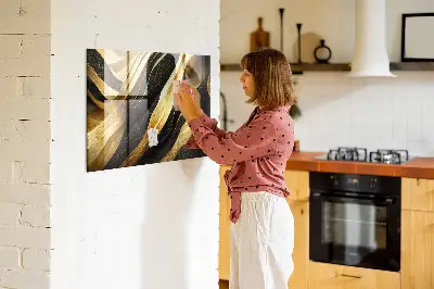 Elegant Abstraction Magnetic Board