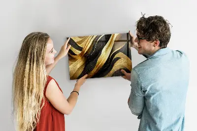 Elegant Abstraction Magnetic Board