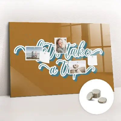 Let's Go on a Journey Magnetic Board