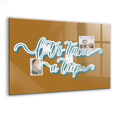 Let's Go on a Journey Magnetic Board