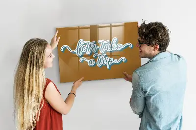 Let's Go on a Journey Magnetic Board