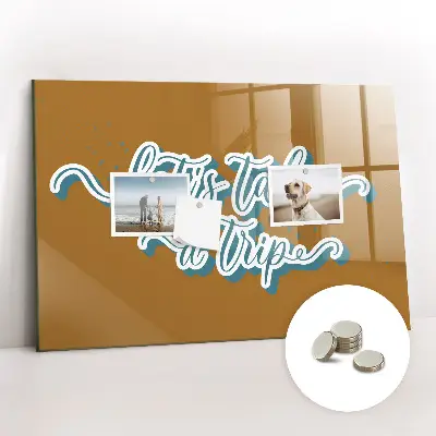 Let's Go on a Journey Magnetic Board