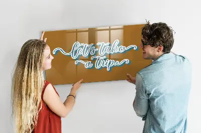 Let's Go on a Journey Magnetic Board