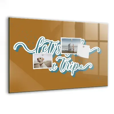 Let's Go on a Journey Magnetic Board
