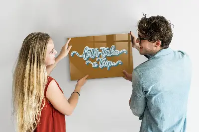 Let's Go on a Journey Magnetic Board