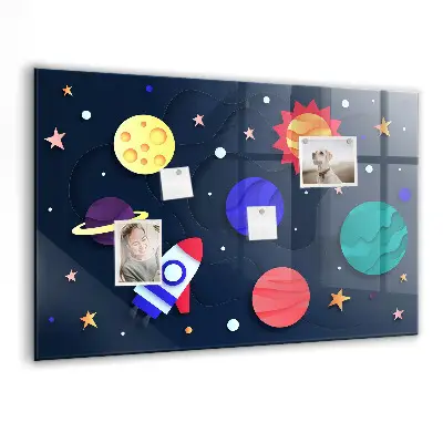 Children's space magnetic board