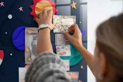 Children's space magnetic board
