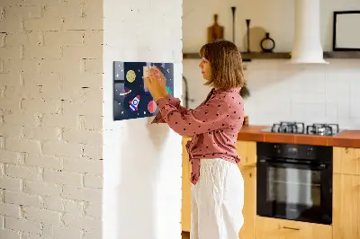 Children's space magnetic board