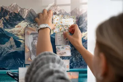 Whale shaped magnetic wall board