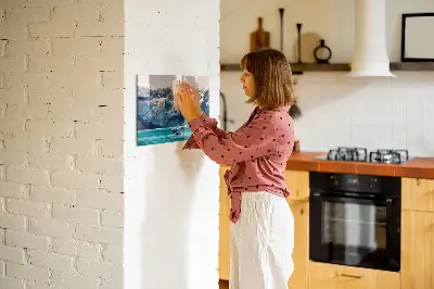 Whale shaped magnetic wall board