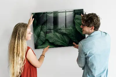 Tropical Monstera Magnet Board