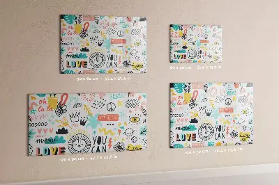 Magnetic glass dry erase board Pictures sketches
