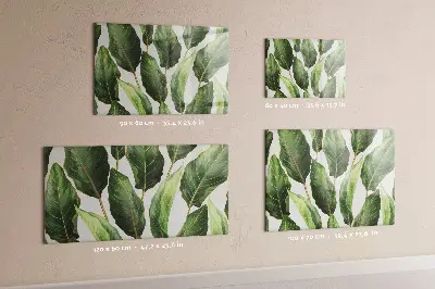 Palm leaves magnetic board