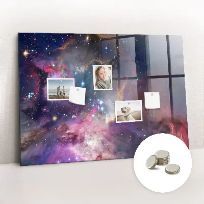 Magnet board Galaxy world