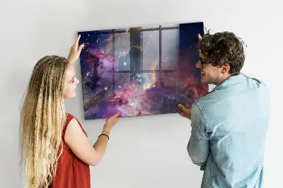 Magnet board Galaxy world