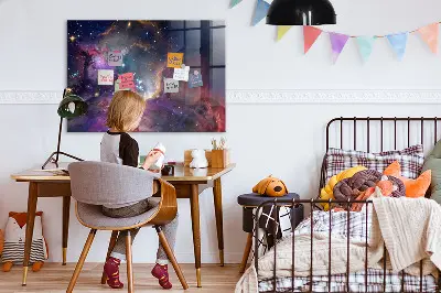 Magnet board Galaxy world