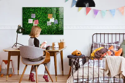 Hedge leaves magnetic board