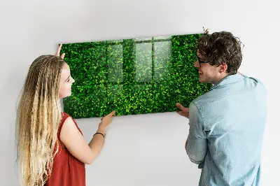 Hedge leaves magnetic board