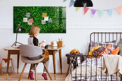 Hedge leaves magnetic board