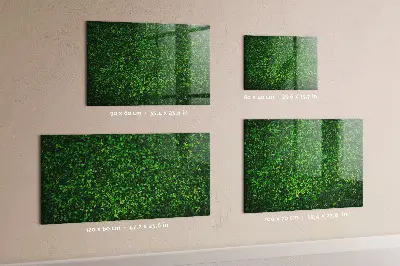 Hedge leaves magnetic board